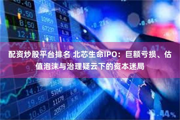 配资炒股平台排名 北芯生命IPO：巨额亏损、估值泡沫与治理疑云下的资本迷局